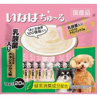 [DOG] 이나바 완츄르(유산균) - 닭가슴살 치킨믹스 20P