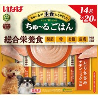 [DOG] 이나바 완츄르 고항(주식) 20P - 닭가슴살&치킨 믹스