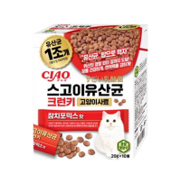 [고양이사료] 스고이 유산균 크런키 (20G*10봉) - 참치포믹스