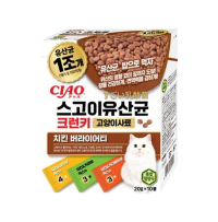 [고양이사료] 스고이유산균 크런키 (20G*10봉) - 치킨버라이어티