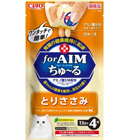 [CAT] 챠오 for AIM 원터치츄르 (신장건강케어용) - 닭가슴살