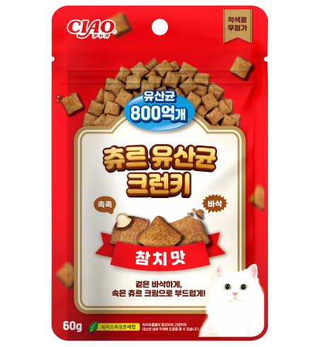 [CAT] 이나바 챠오츄르 유산균 크런키 - 참치맛