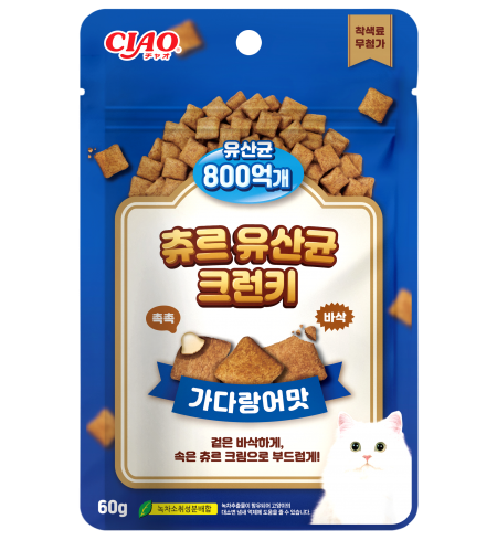 [CAT] 이나바 챠오츄르 유산균 크런키 - 가다랑어맛