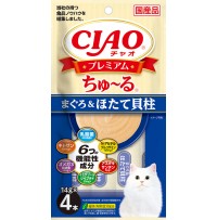 [CAT] 이나바 챠오 프리미엄 츄르 - 참치&가리비 관자