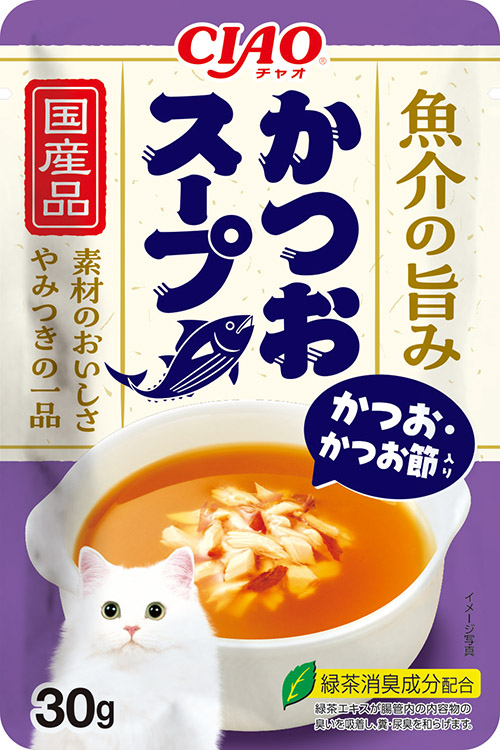 [CAT] 이나바 챠오 가다랑어 스프 파우치 - 가다랑어&가다랑어포