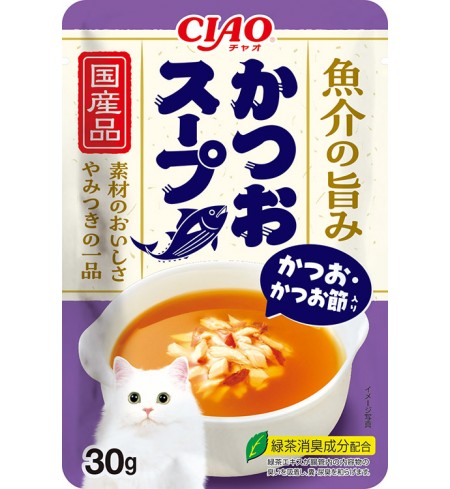 [CAT] 이나바 챠오 가다랑어 스프 파우치 - 가다랑어&가다랑어포