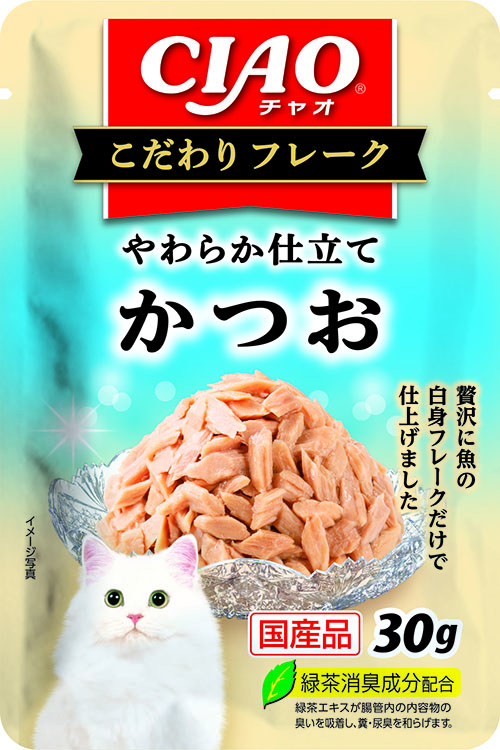 [CAT] 이나바 챠오 프리미엄 플레이크 파우치 - 가다랑어