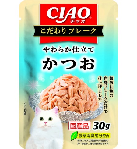 [CAT] 이나바 챠오 프리미엄 플레이크 파우치 - 가다랑어