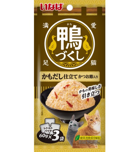 [CAT] 이나바 오리가득 파우치 - 오리육수&가다랑어포