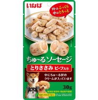 [DOG] 이나바 츄르 소시지 - 닭가슴살&소고기