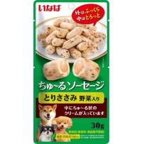 [DOG] 이나바 츄르 소시지 - 닭가슴살&채소