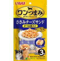[DOG] 이나바 닭가슴살 치즈 샌드 - 가다랑어포