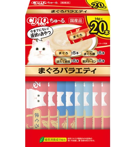 [CAT] 이나바 챠오츄르 20P(박스타입) - 참치 버라이어티