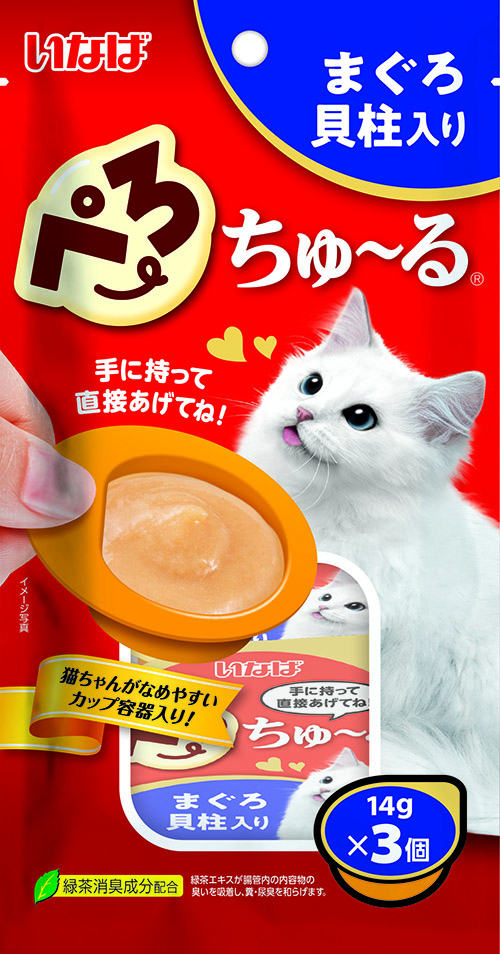 [CAT] 이나바 페로 츄르 - 참치&가리비 관자