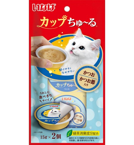 [CAT] 이나바 컵 츄르 - 가다랑어&가다랑어포