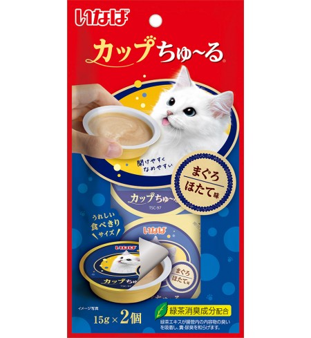 [CAT] 이나바 컵 츄르 - 참치&가리비