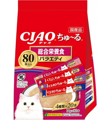 [CAT] 이나바 챠오츄르 80P - 종합영양식 버라이어티